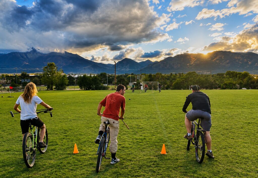 Biking